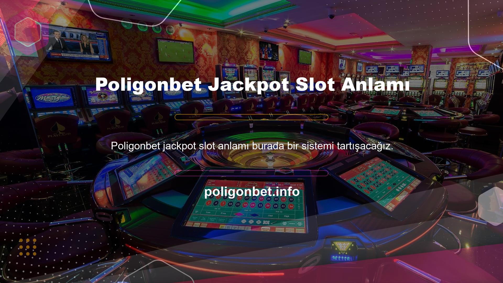 Poligonbet Jackpot Slot ne anlama gelir? Slot oyununu oynamak için, her Poligonbet Jackpot slotu, jeton satın alma işlemi sırasında satın alınan belirli sayıda jetonu otomatik olarak jackpot adı verilen bir havuza kilitler